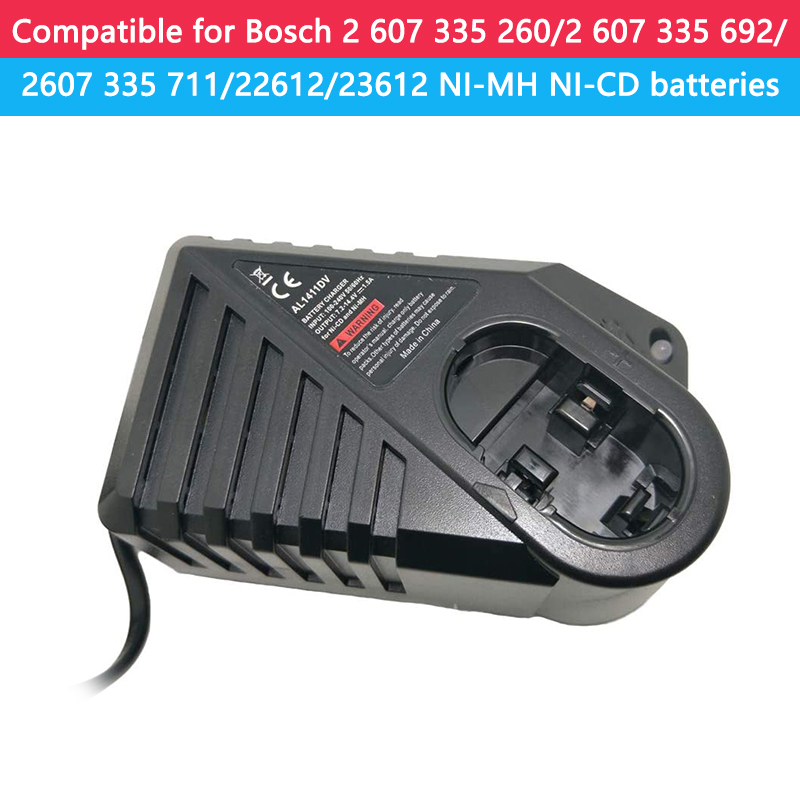 Bosch 7.2V/GSR9.6/12V/14.4V NI-MH NI-CD AL1411DV G..